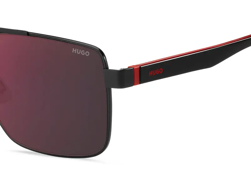 Hugo Boss HG 1313/S 003/AO Occhiali da sole Rosso Specchiato miniatura 2