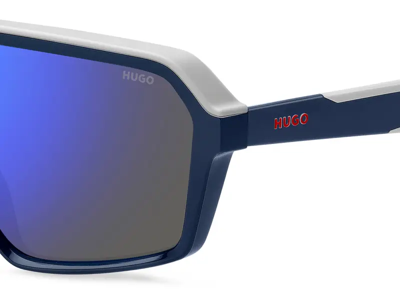 Hugo Boss HG 1334/G/S XW0/XT Occhiali da sole Blu Specchiato miniatura 2