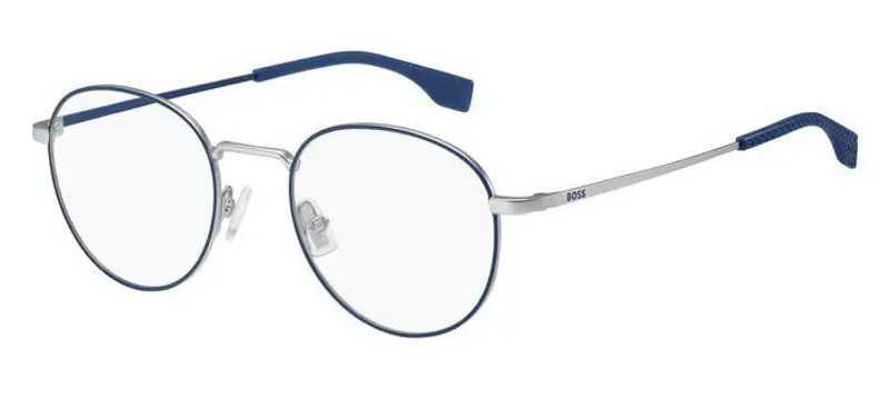 Hugo Boss Junior BOSS 1549 SCB Montature da vista Metallo Argento / Blu  Rotonda