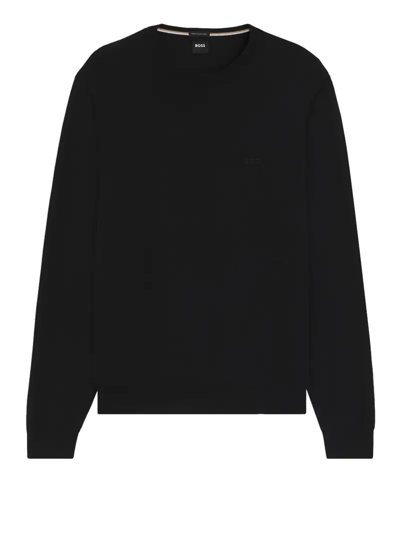 maglione hugo boss botto da uomo - nero