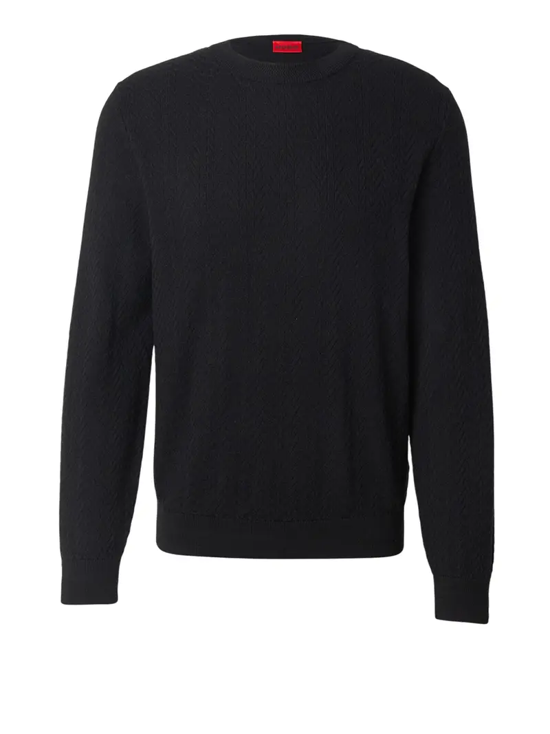 maglione hugo boss simo da uomo - nero