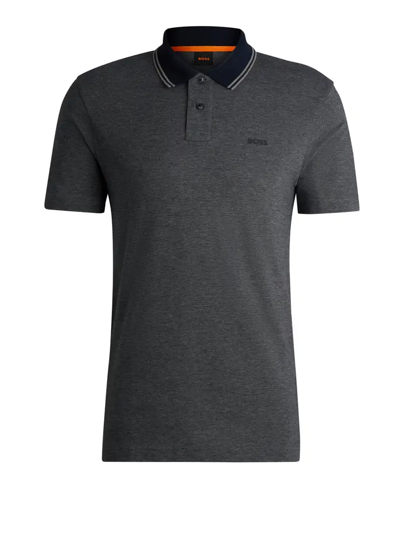 polo hugo boss da uomo - grigio