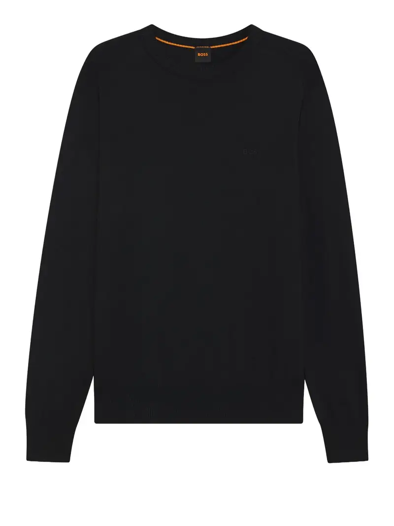 hugo-boss pullover asac da uomo - nero