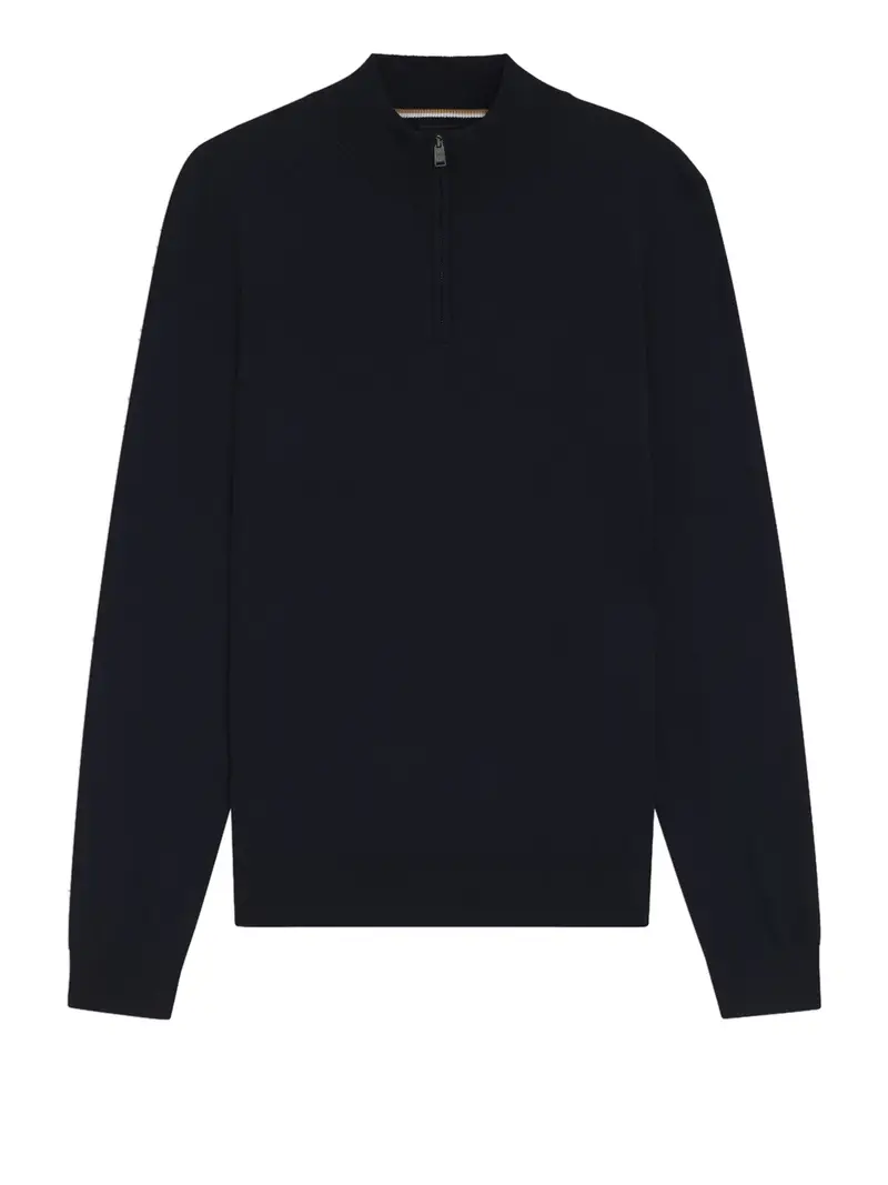 pullover hugo boss ebenji da uomo - blu