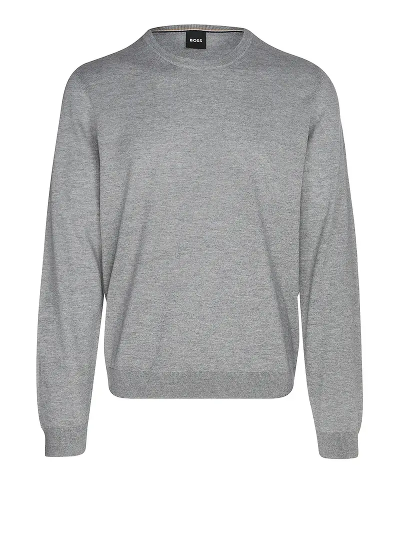 pullover hugo boss leno da uomo - grigio