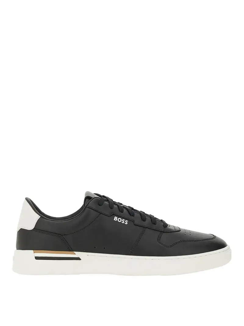 Sneaker in pelle Nero