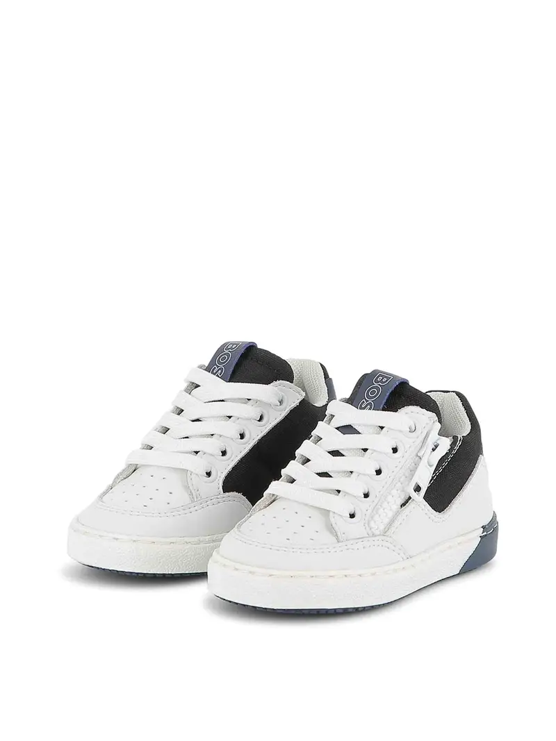 Sneakers Con Logo Bianco