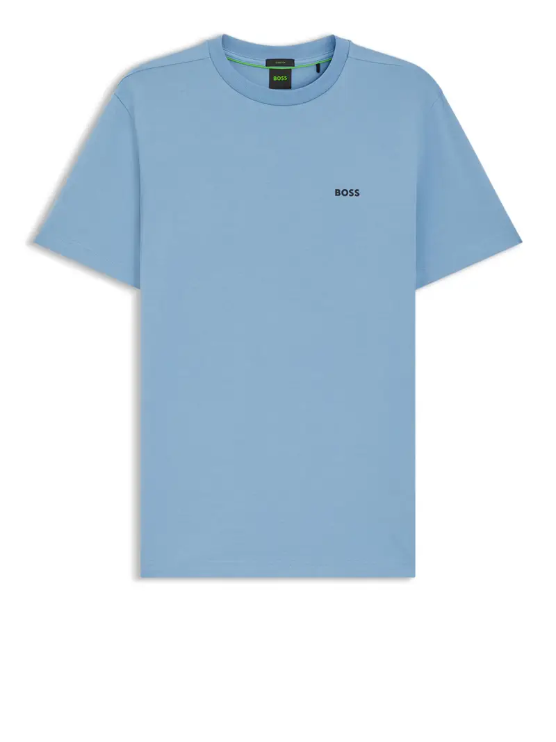 t-shirt hugo boss da uomo - celeste