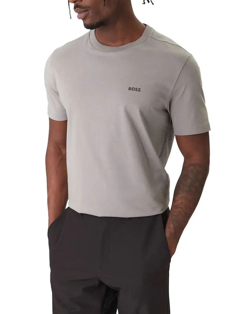 t-shirt hugo boss da uomo - grigio