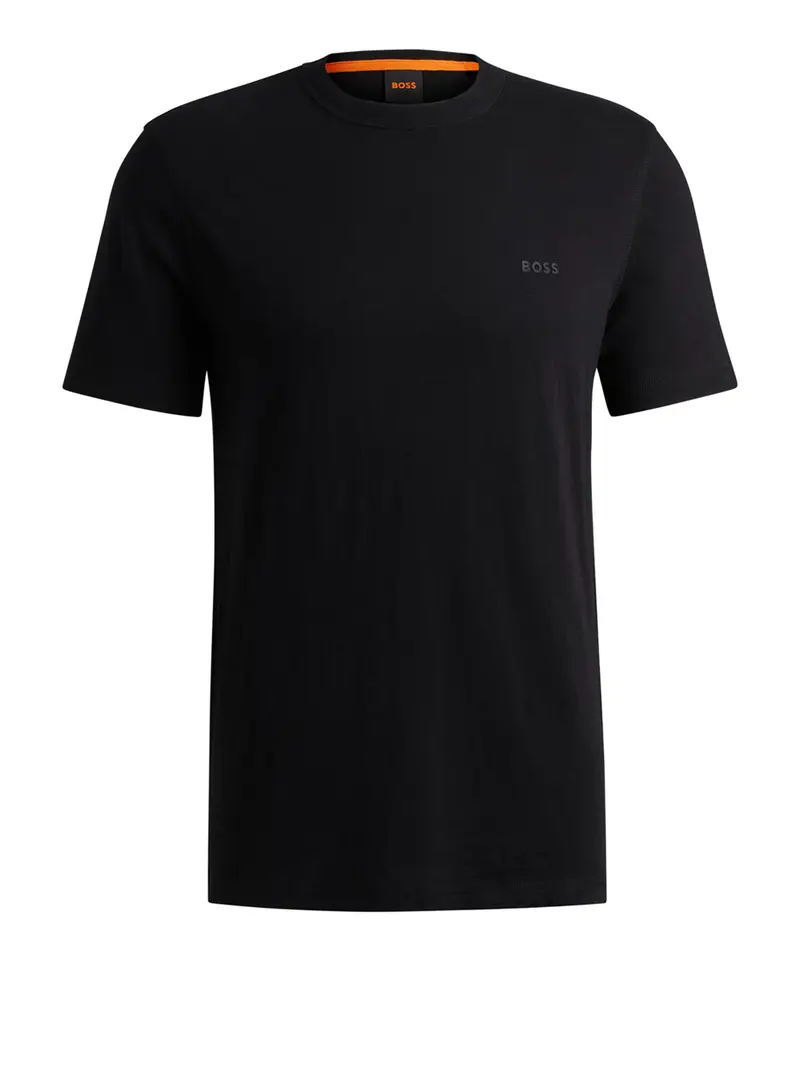 t-shirt hugo boss tegood da uomo - nero
