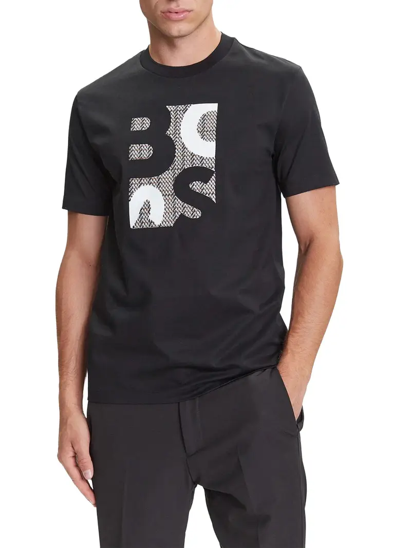 Hugo Boss T-shirt Uomo Nero 3894188