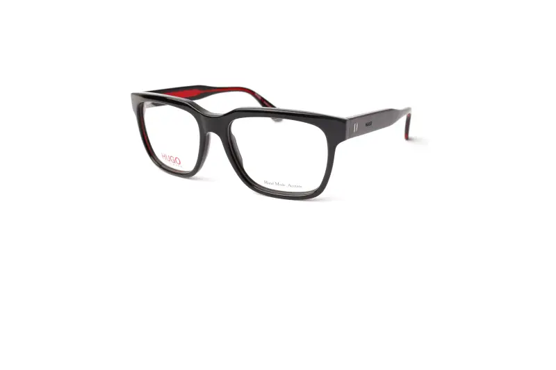 Unisex Hugo Boss Hugo 0116 7YN Montature da vista outlet Acetato Nero Squadrata