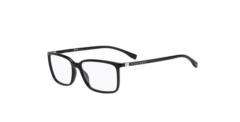 Hugo Boss Uomo BOSS 0679/IT 807 Montature da vista Acetato Nero Squadrata