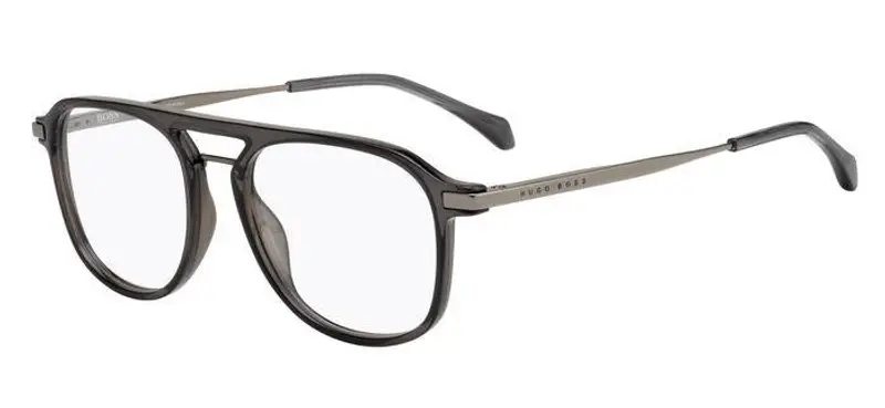 Hugo Boss Uomo BOSS 1092/IT KB7 Montature da vista Acetato Grigio Squadrata