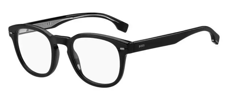 Hugo Boss Uomo BOSS 1384 807 Montature da vista Acetato Nero  Squadrata