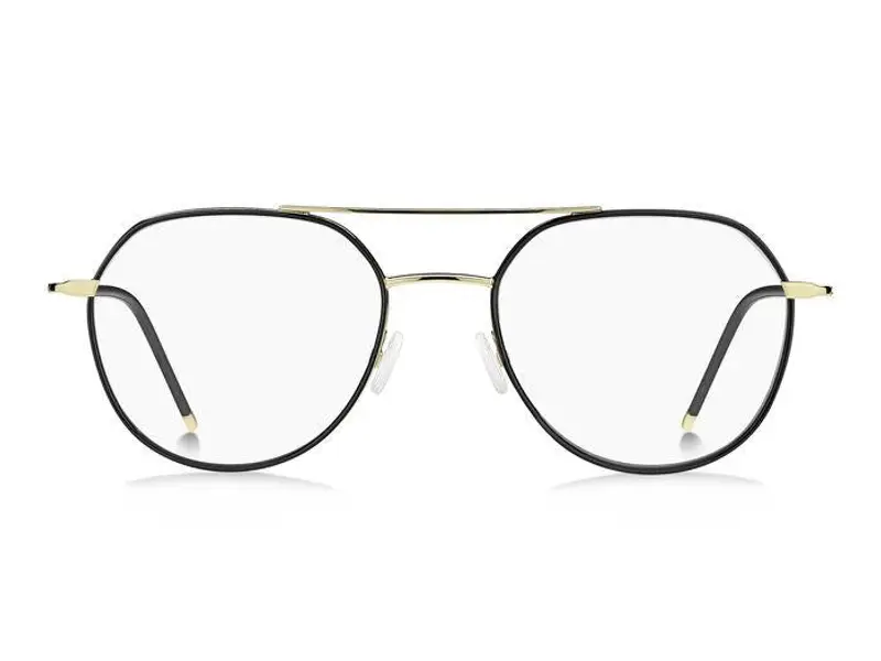 Hugo Boss Uomo BOSS 1429 2M2 Montature da vista Acciaio Nero/Oro Pilot miniatura 2