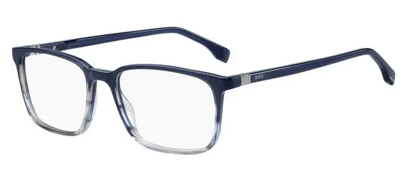 Hugo Boss Uomo BOSS 1436 HVE Montature da vista Acetato Blu  Squadrata