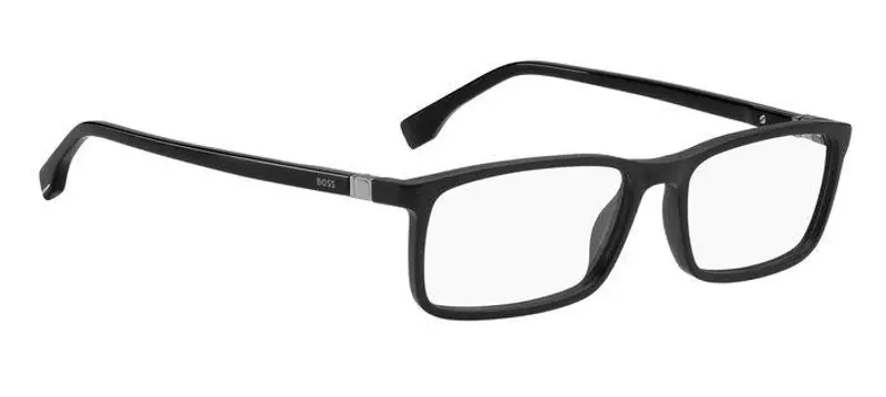 Hugo Boss Uomo BOSS 1493 ANS Montature da vista Acetato Nero / Canna di Fucile Squadrata miniatura 2