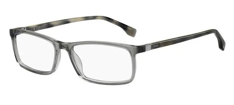 Hugo Boss Uomo BOSS 1493 XBO Montature da vista Acetato Grigio/Havana  Squadrata