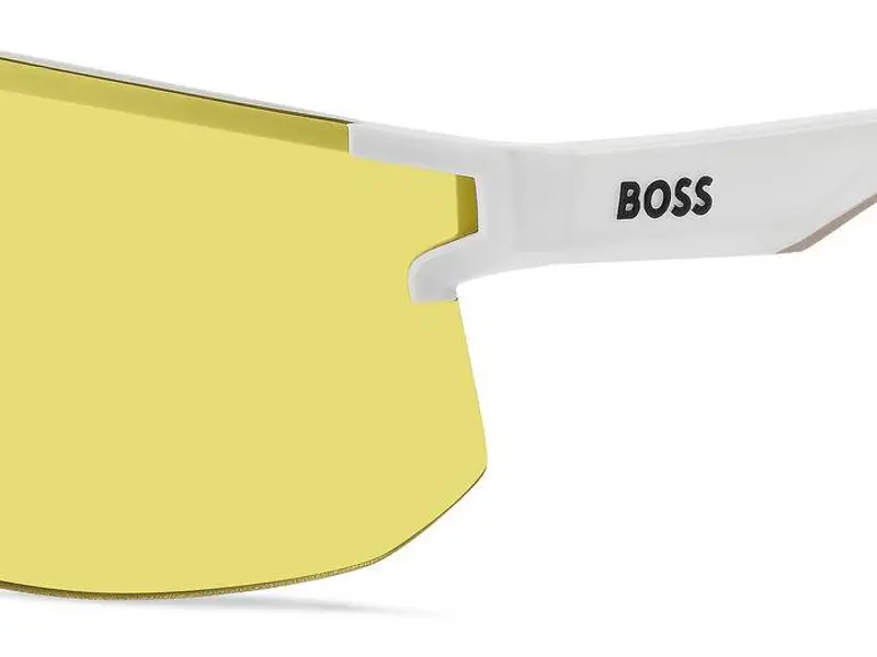 Hugo Boss Occhiali da sole Uomo Bianco 849849 miniatura 2