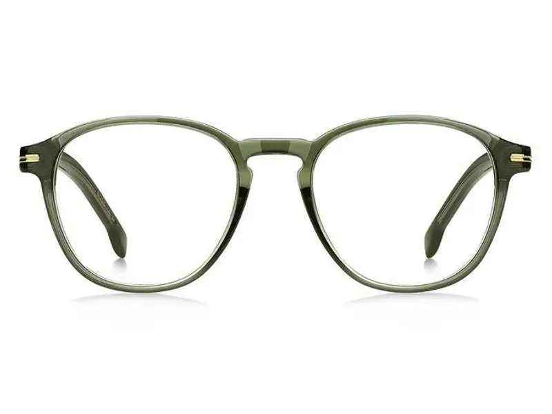 Hugo Boss Uomo BOSS 1509/G 1ED Montature da vista Bio-acetato Verde Rotonda miniatura 2