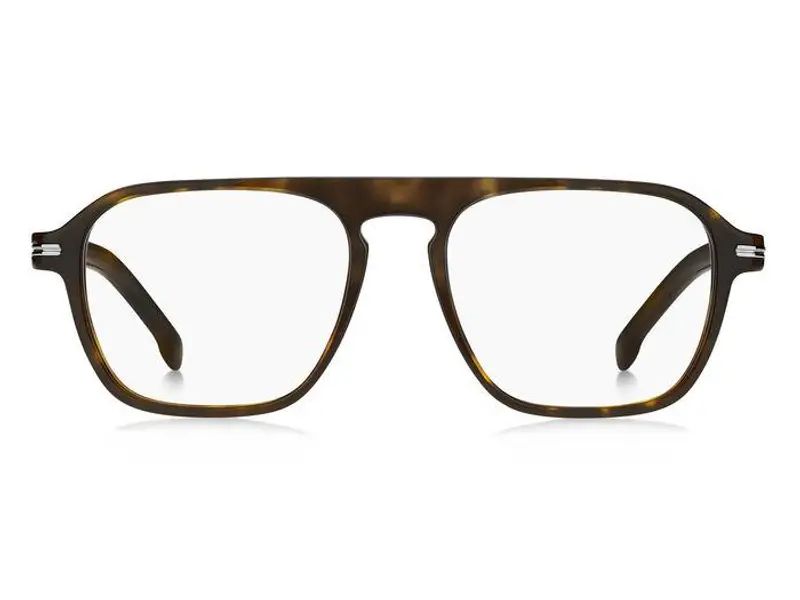 Hugo Boss Uomo BOSS 1510 086 Montature da vista Bio-acetato Havana Squadrata miniatura 2