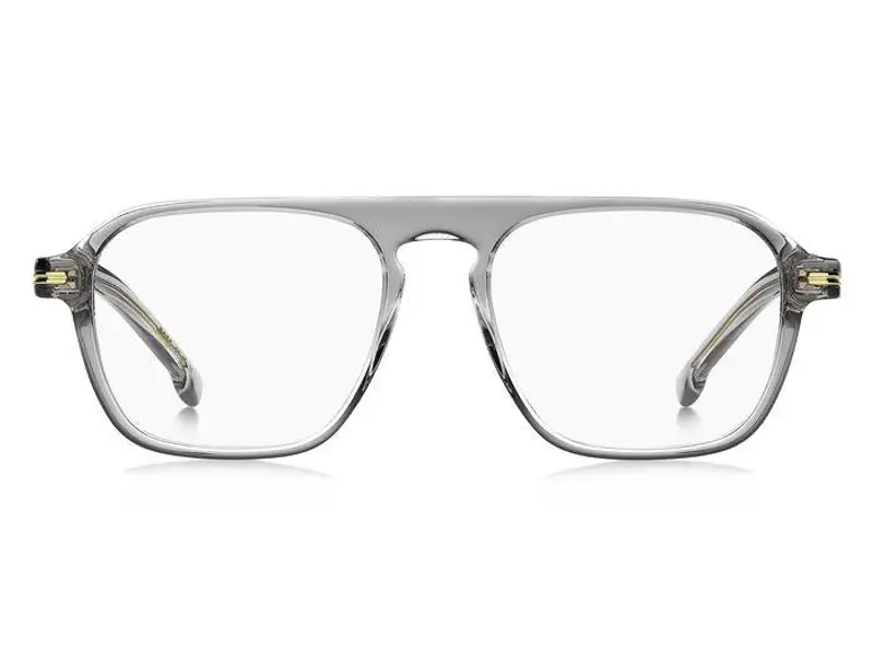 Hugo Boss Uomo BOSS 1510 KB7 Montature da vista Bio-acetato Grigio Squadrata miniatura 2
