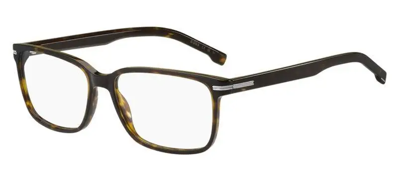 Hugo Boss Uomo BOSS 1511 086 Montature da vista Bio-acetato Havana  Squadrata