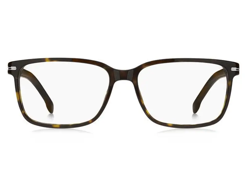Hugo Boss Uomo BOSS 1511 086 Montature da vista Bio-acetato Havana Squadrata miniatura 2