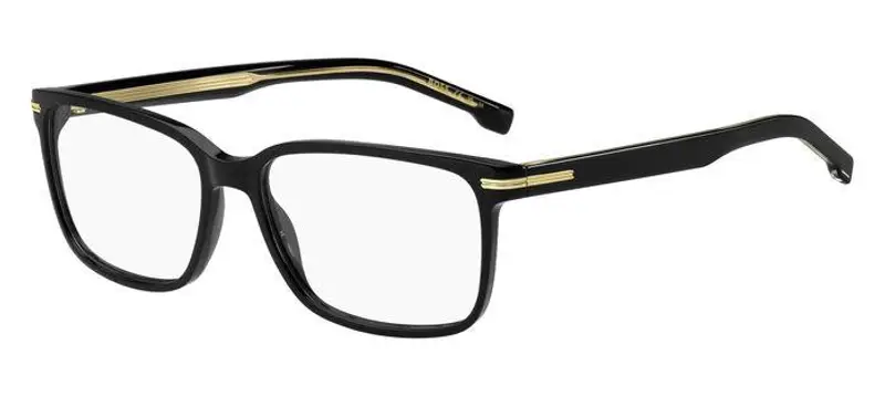 Hugo Boss Uomo BOSS 1511 807 Montature da vista Bio-acetato Nero  Squadrata