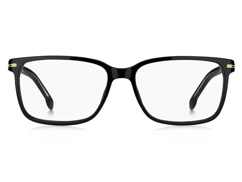 Hugo Boss Uomo BOSS 1511 807 Montature da vista Bio-acetato Nero Squadrata miniatura 2