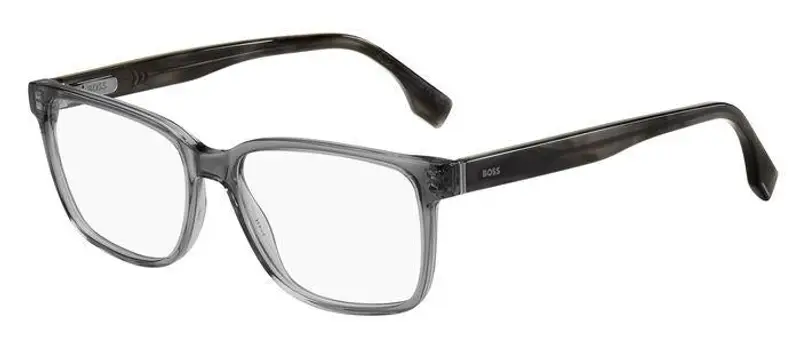 Hugo Boss Uomo BOSS 1517 2W8 Montature da vista Acetato Grigio Squadrata