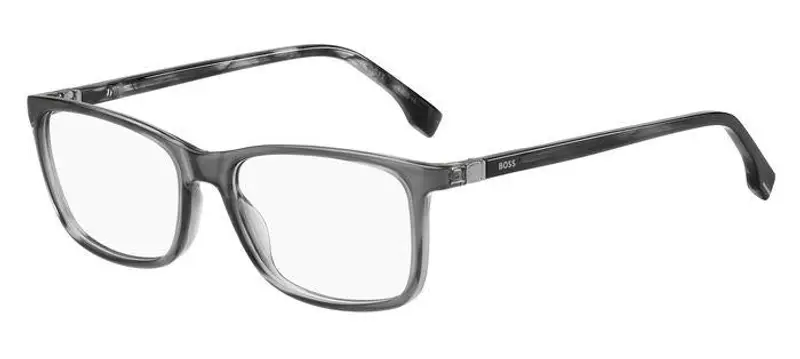 Hugo Boss Uomo BOSS 1573 E66 Montature da vista Plastica Grigio  Squadrata
