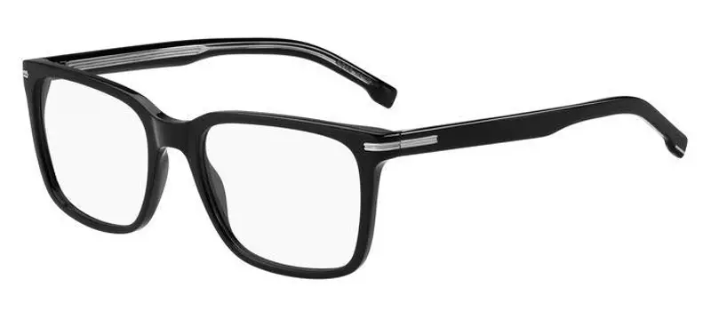 Hugo Boss Uomo BOSS 1602 807 Montature da vista Plastica Nero Squadrata