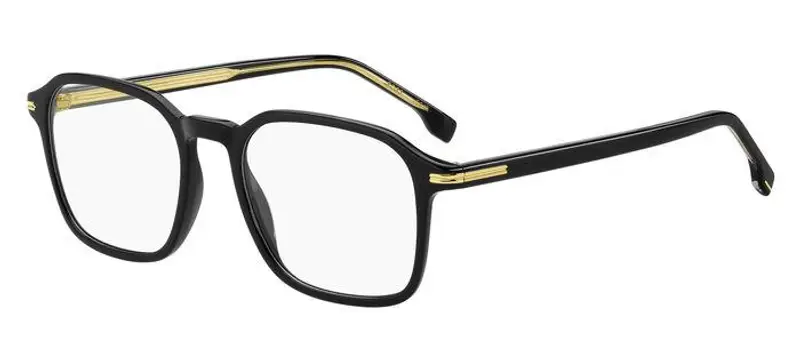 Hugo Boss Uomo BOSS 1629 807 Montature da vista Acetato Nero  Squadrata