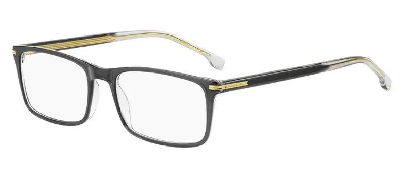 Uomo BOSS 1630 KB7 Montature da vista Acetato Grigio Squadrata