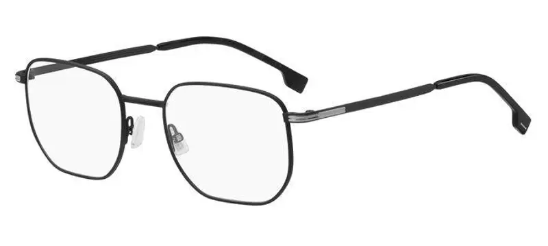 Hugo Boss Uomo BOSS 1633 003 Montature da vista Acciaio Nero-opaco Squadrata