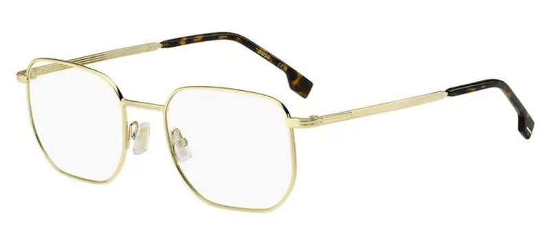 Hugo Boss Uomo BOSS 1633 J5G Montature da vista Acciaio Oro Squadrata