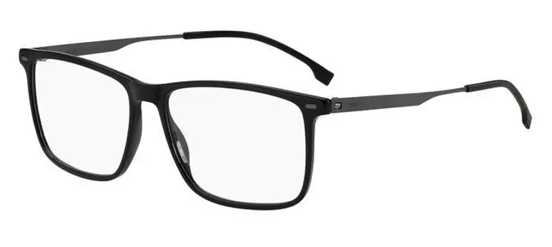 Uomo BOSS 1642 ANS Montature da vista Acetato Nero Squadrata
