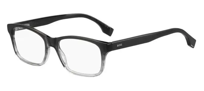 Hugo Boss Uomo BOSS 1645 2W8 Montature da vista Acetato Grigio  Squadrata