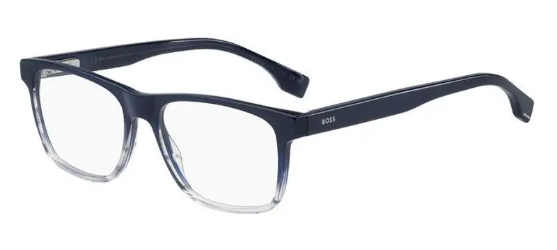 Hugo Boss Uomo BOSS 1646 38I Montature da vista Acetato Blu  Squadrata