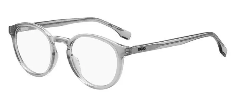 Hugo Boss Uomo BOSS 1650 KB7 Montature da vista Iniettato Grigio  Rotonda