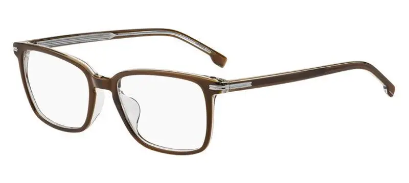 Hugo Boss Uomo BOSS 1670/F 09Q Montature da vista Acetato Marrone  Squadrata