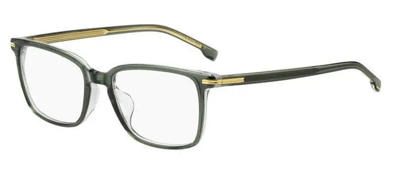 Hugo Boss Uomo BOSS 1670/F 1ED Montature da vista Acetato Verde  Squadrata