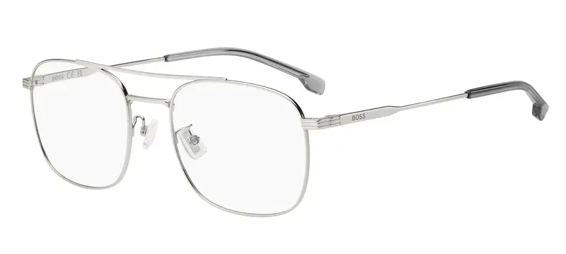 Hugo Boss Uomo BOSS 1771/G 010 Montature da vista Titanio Palladio Squadrata Normale