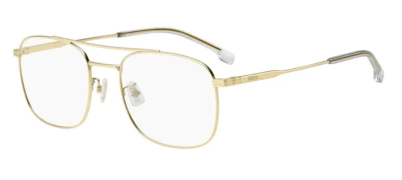 Hugo Boss Uomo BOSS 1771/G J5G Montature da vista Titanio Oro Squadrata Normale