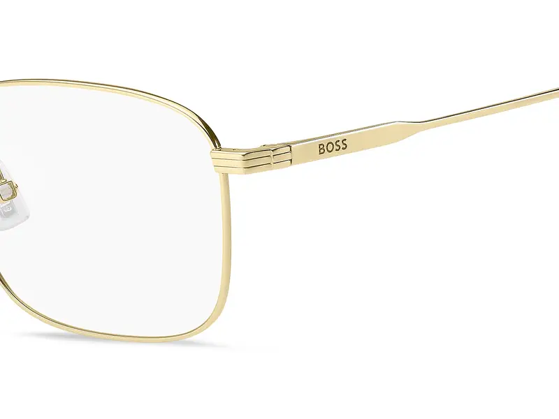 Hugo Boss Uomo BOSS 1798/F J5G Montature da vista Titanio Oro Squadrata Normale miniatura 2