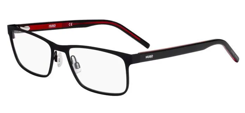 Hugo Boss Uomo HG 1005 BLX Montature da vista Acciaio Nero-opaco  Squadrata