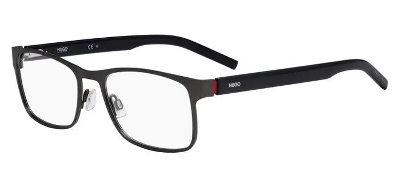 Hugo Boss Uomo HG 1015 FRE Montature da vista Acciaio Grigio  Squadrata