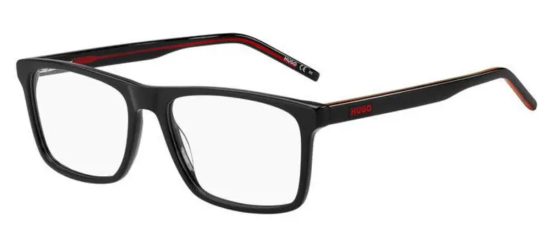 Hugo Boss Uomo HG 1198 807 Montature da vista Acetato Nero  Squadrata